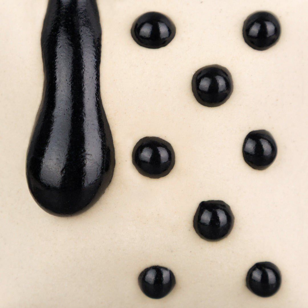 Glazúra Mayco Stoneware Rituals SW-425 Black Melt Gloop