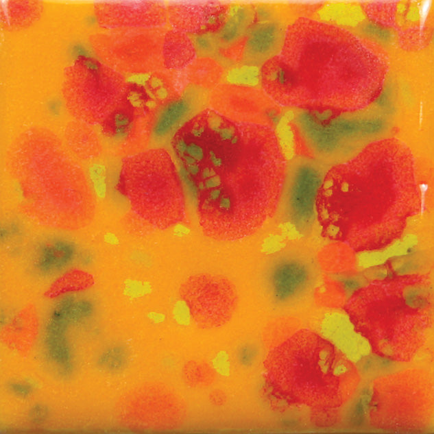 Reaktívna glazúra Mayco Jungle Gems CG-753 Sassy Orange