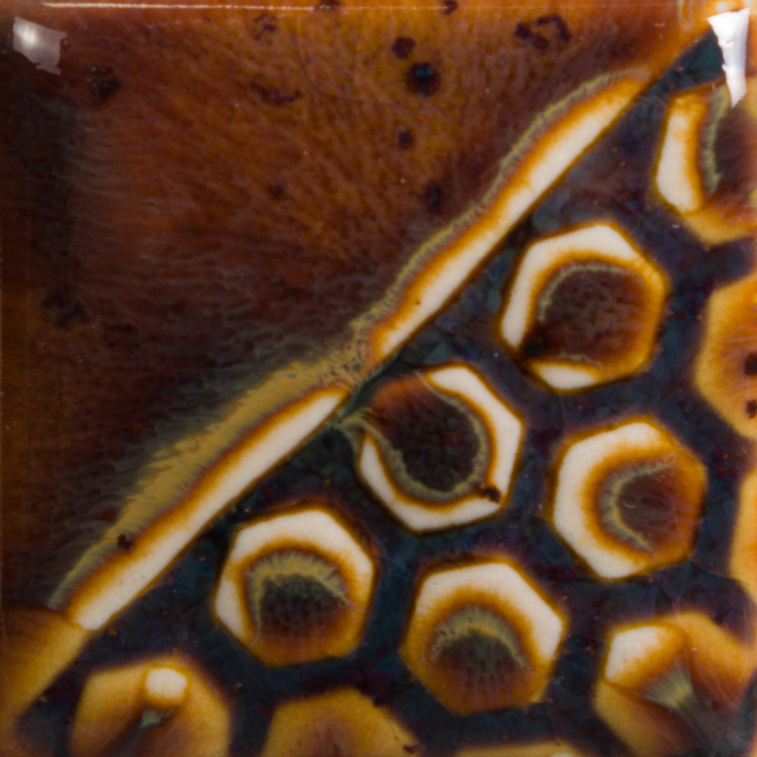 Glazúra Mayco Elements EL-107 Amber Ash