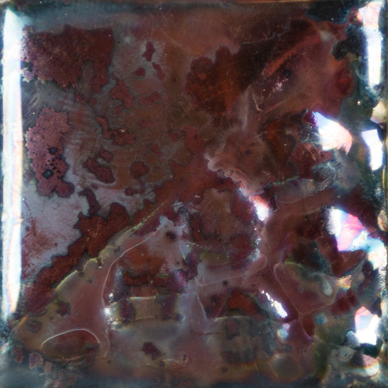 Glazúra Mayco Raku RK-101 Copper Metallic