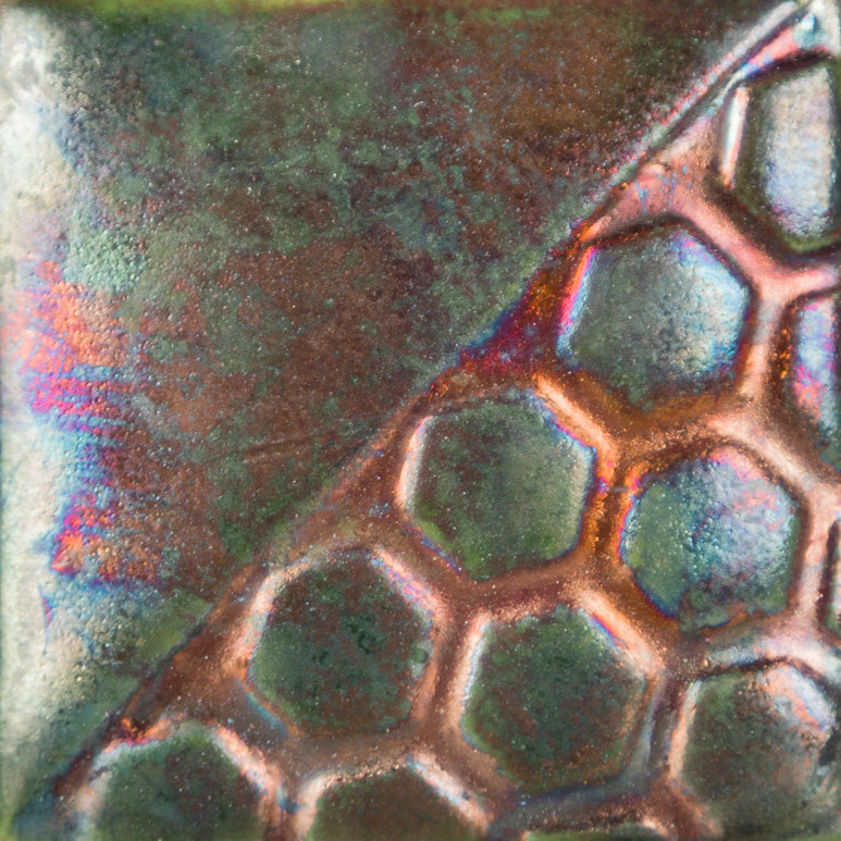 Glazúra Mayco Raku RK-107 Oil Slick