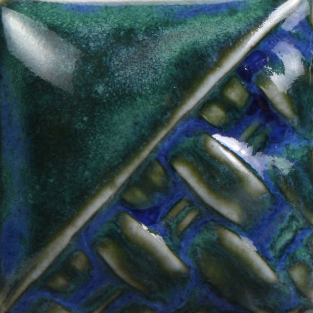 Glazúra Mayco Stoneware SW-100 Blue Surf