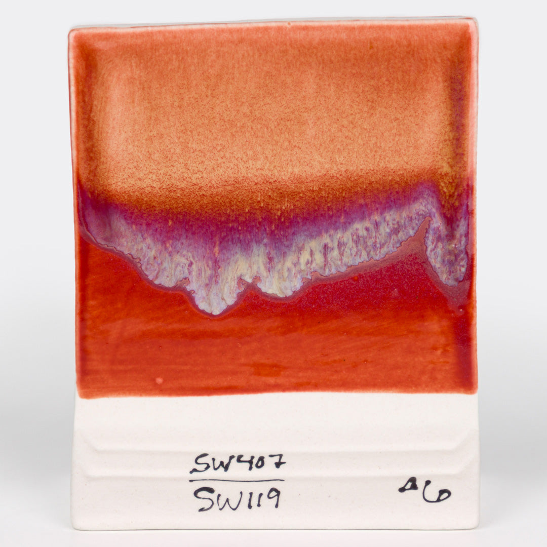 Na SW119 Cinnabar, Cone 6 – oxidace