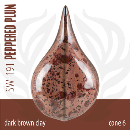Tmavě hnědá hlína, cone 6 – oxidace