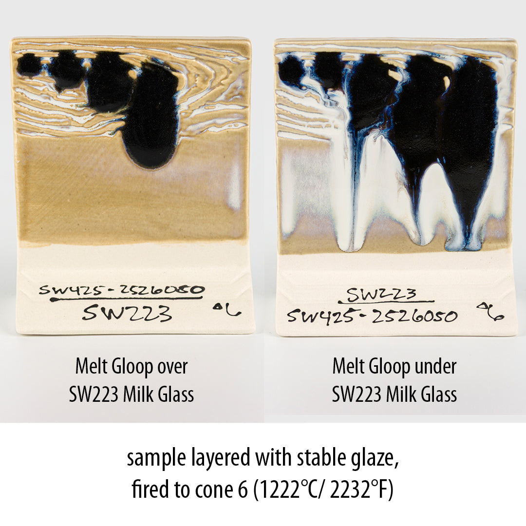 Vrstveno se stabilní glazurou, cone 6 – oxidace