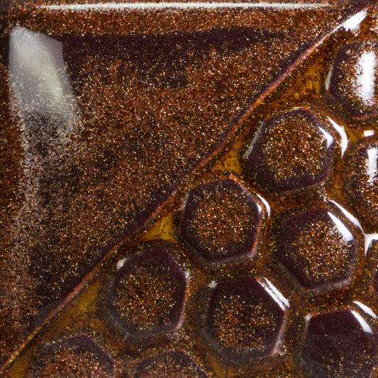Glazúra Mayco Elements EL-121 Copper Adventurine