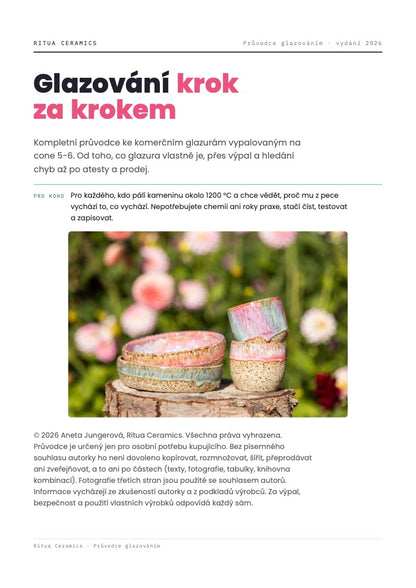 Úvodná strana Sprievodcu glazovaním