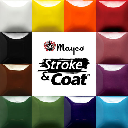 Sada Mayco Stroke & Coat Kit 1 (12 fľaštičiek)