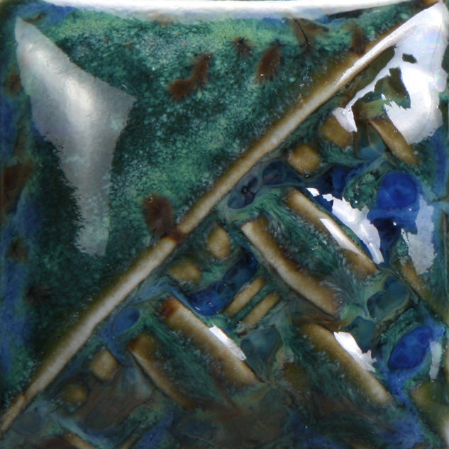 Glazúra Mayco Stoneware SW-115 Midnight Rain